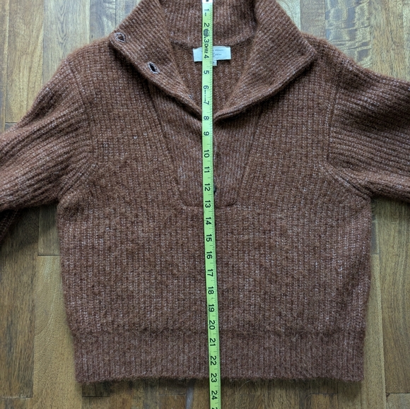 Sezane Micky Jumper in Hazelnut - Picture 5 of 15